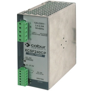 Cabur Strømforsyning 24VDC 10A